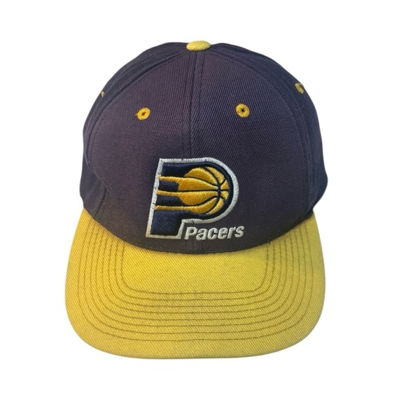 Vintage 90’s G Cap Indiana Pacers NBA Basketball SnapBack Hat - Picture 2 of 8